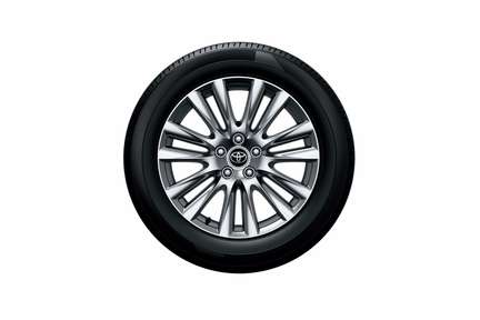 235/55R18タイヤ×7?Jアルミホイール (スーパークロムメタリック塗装/センターオーナメント付)