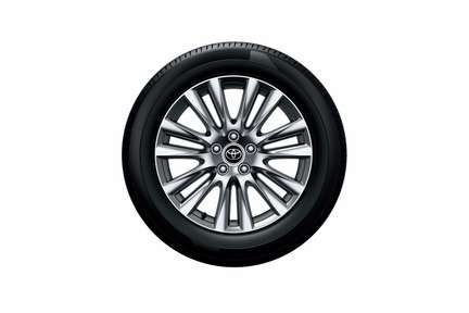 235/55R18タイヤ×7?Jアルミホイール (スーパークロムメタリック塗装/センターオーナメント付)