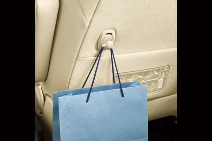 運転席・助手席シートバックポケット&買い物フック(運転席)
