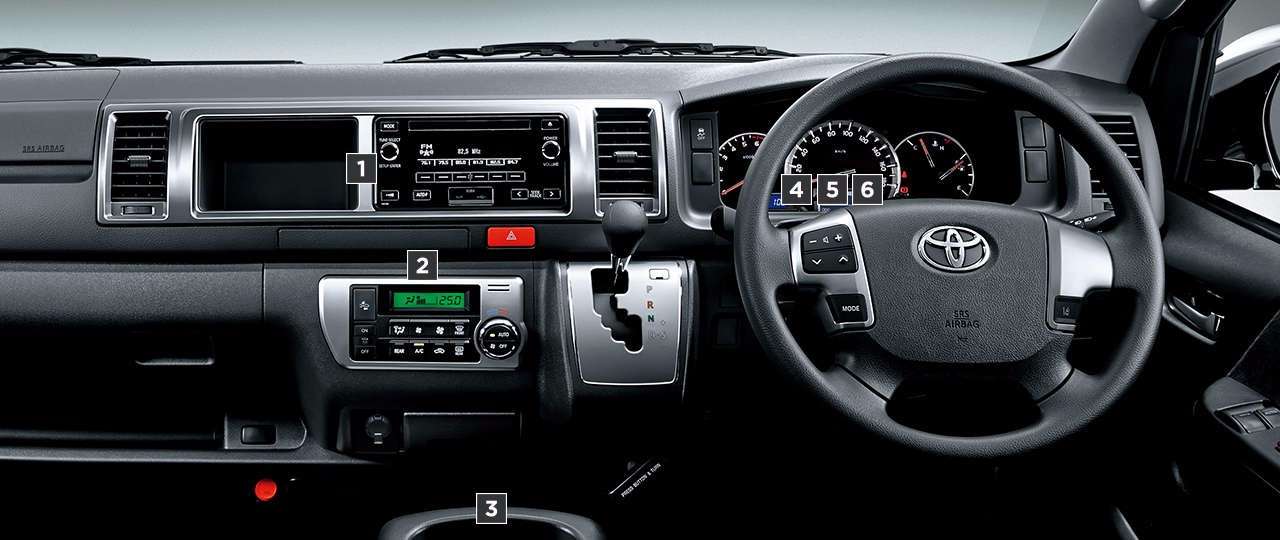 旭川 トヨタ 旭川ヨペット ハイエースワゴン グランドキャビン。2700ガソリン・2WD。内装色はダークグレー。オプション装着車