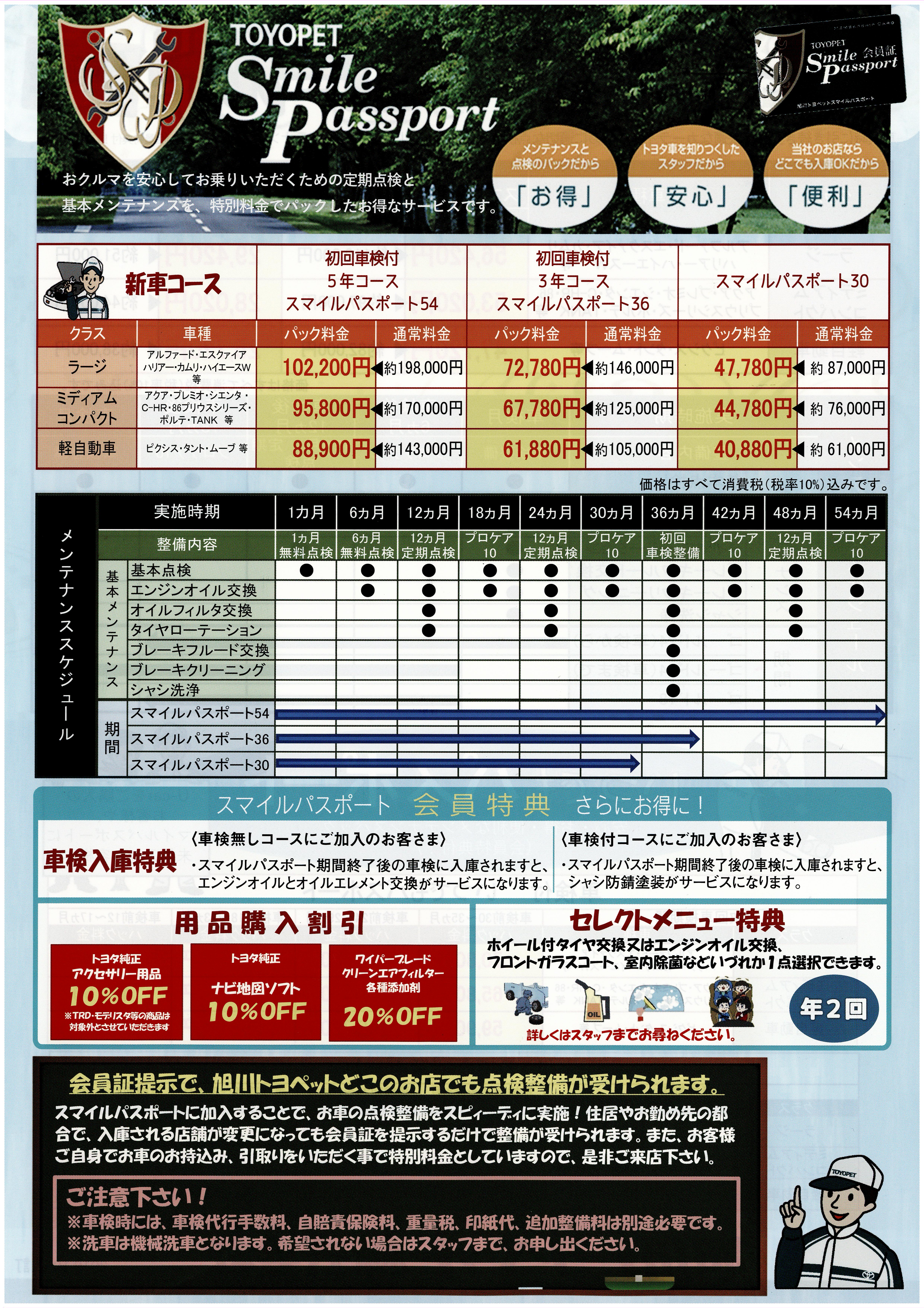 トヨペット 安心 パック セール