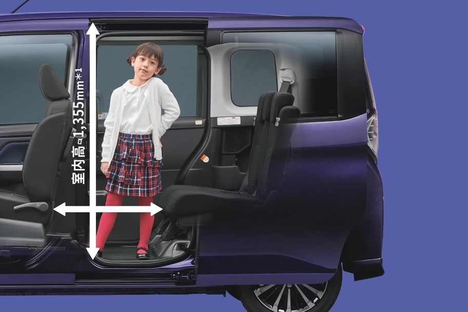 【モデル入り素材】ゆとりの室内スペース